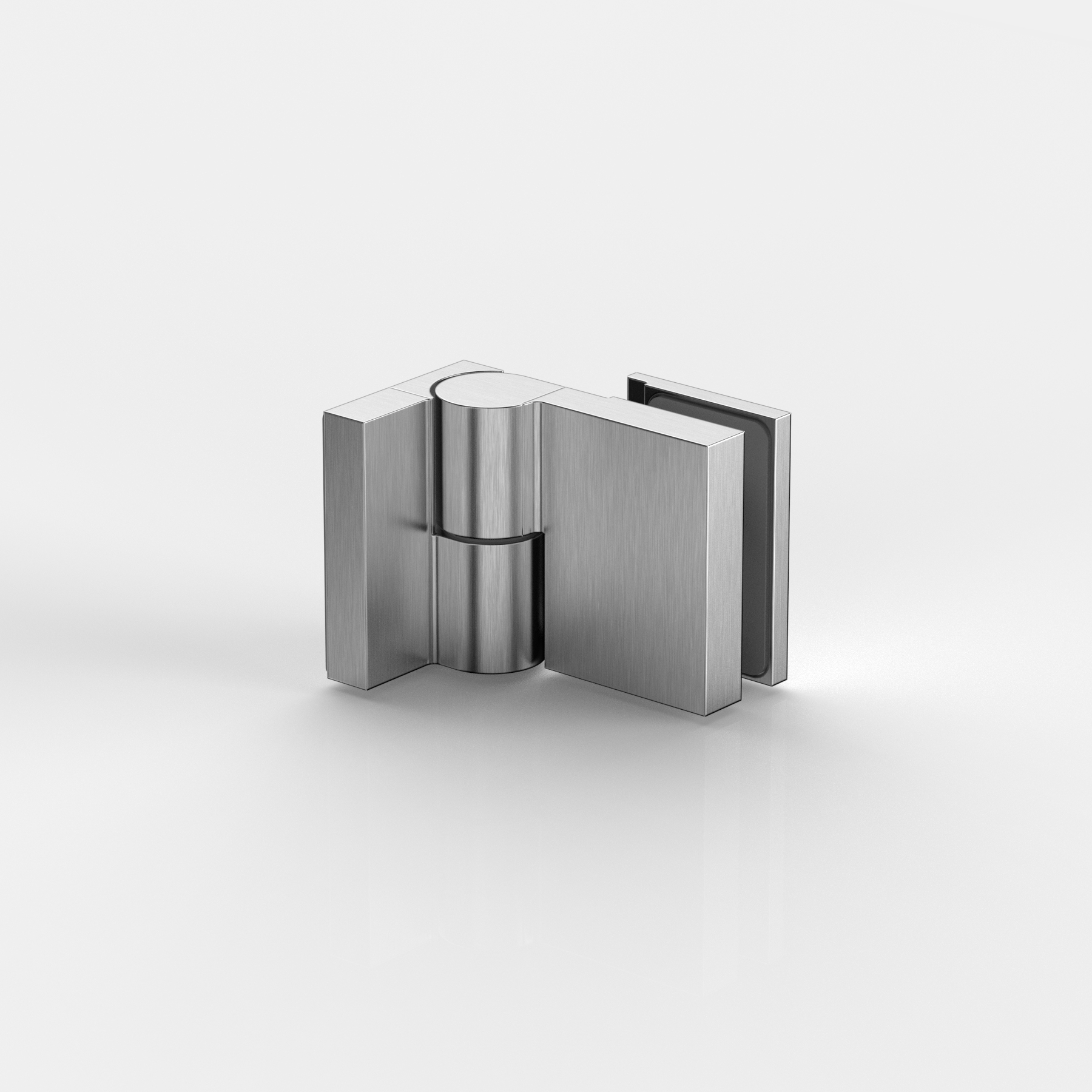 Hebe-Senk-Anschlagtürband, Glas-Wand90°