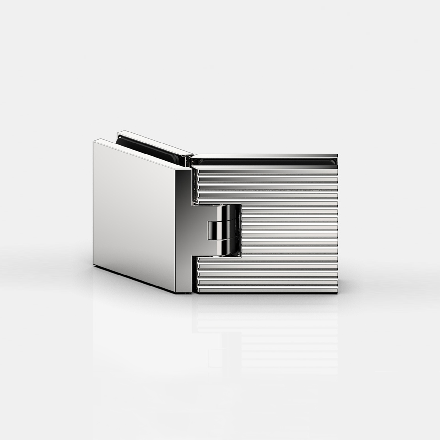 Pendeltürband Glas-Glas 135°