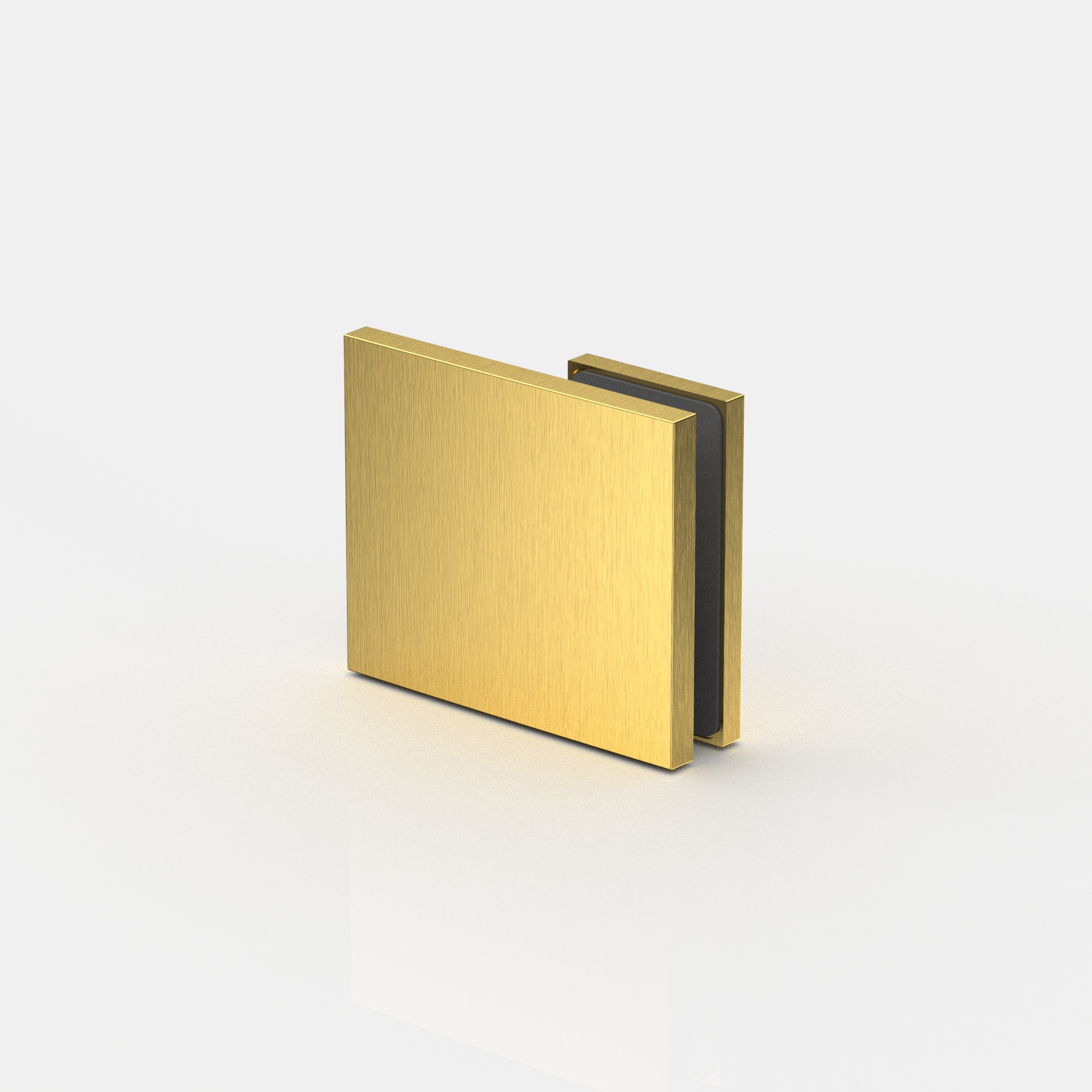 Längsverbinder Glas-Wand 180°