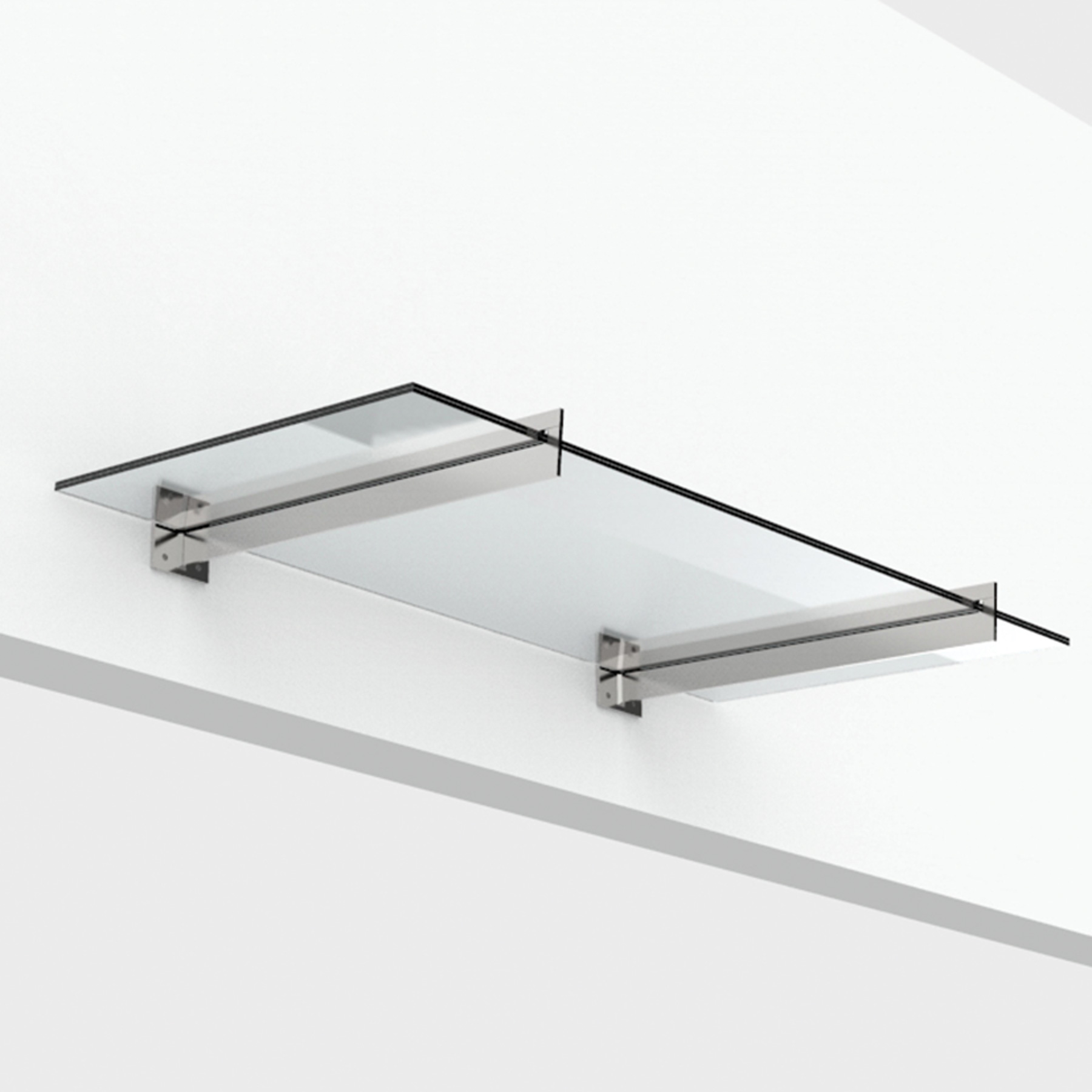 Vordachset S-05, 2 Schwerter, 16,76mm