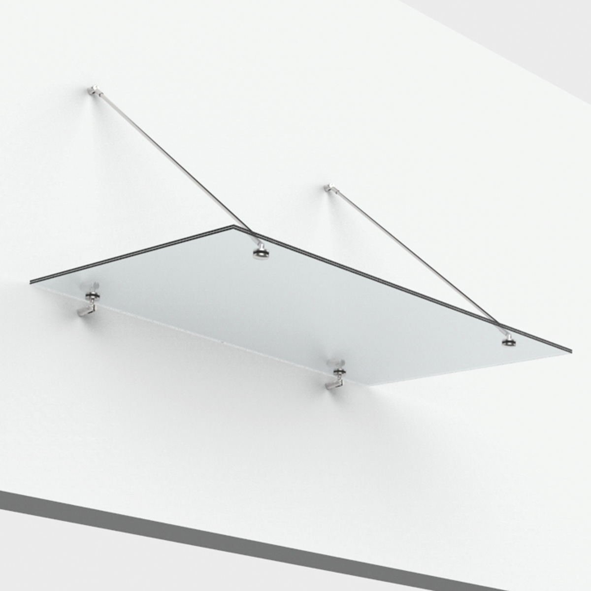 Vordachset Z-08, 2 Zugstangen, 13,52mm