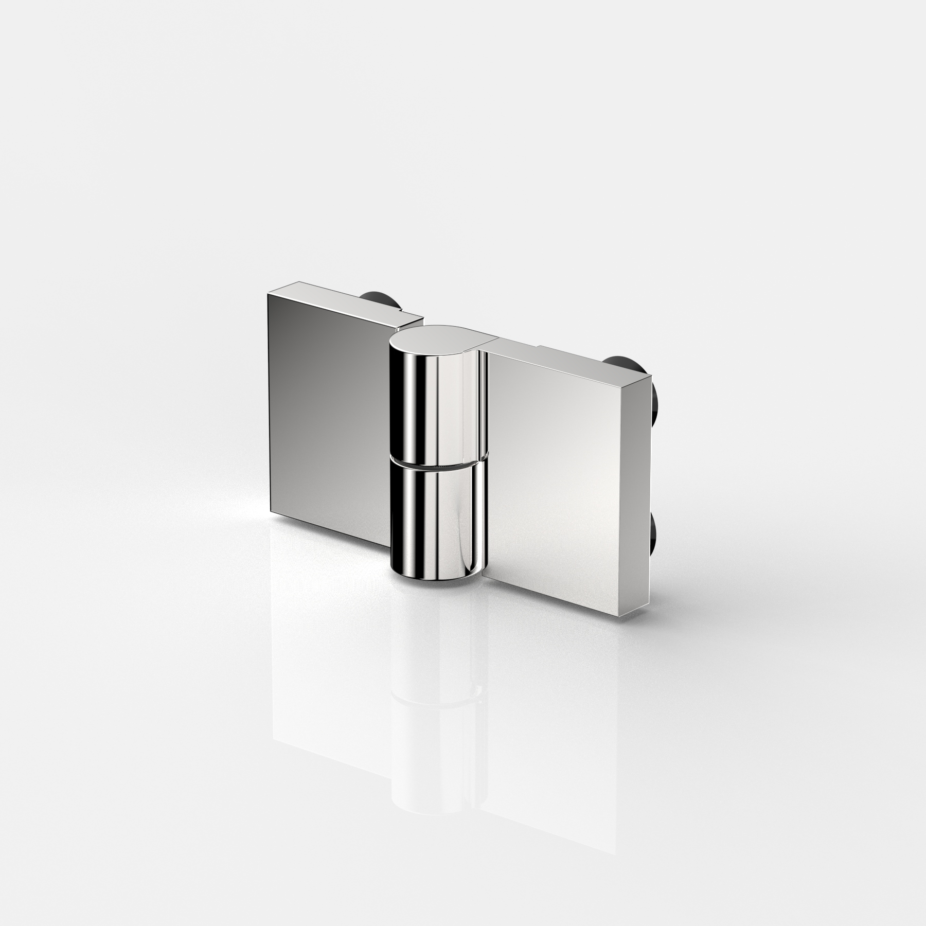 Hebe-Senk-Anschlagtürband, Glas-Glas180°