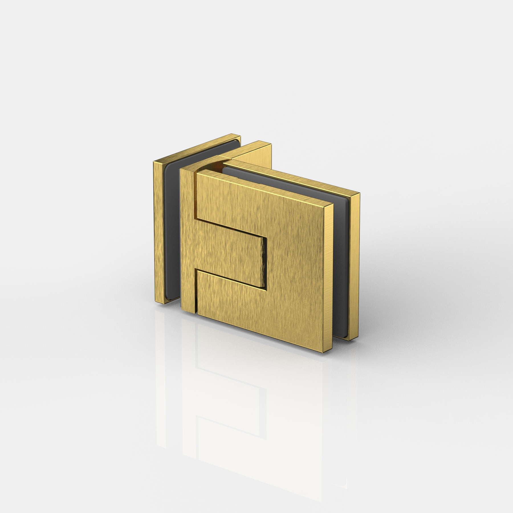 Pendeltürband Glas-Glas 90°