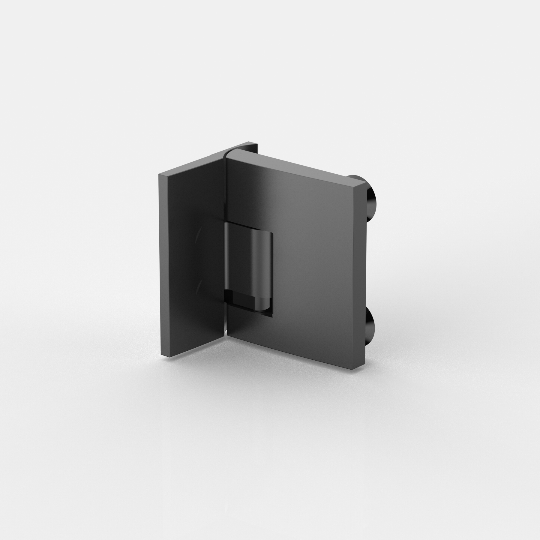 Hebe-Senk-Pendeltürband, flächenbündig, Glas-Wand 90°