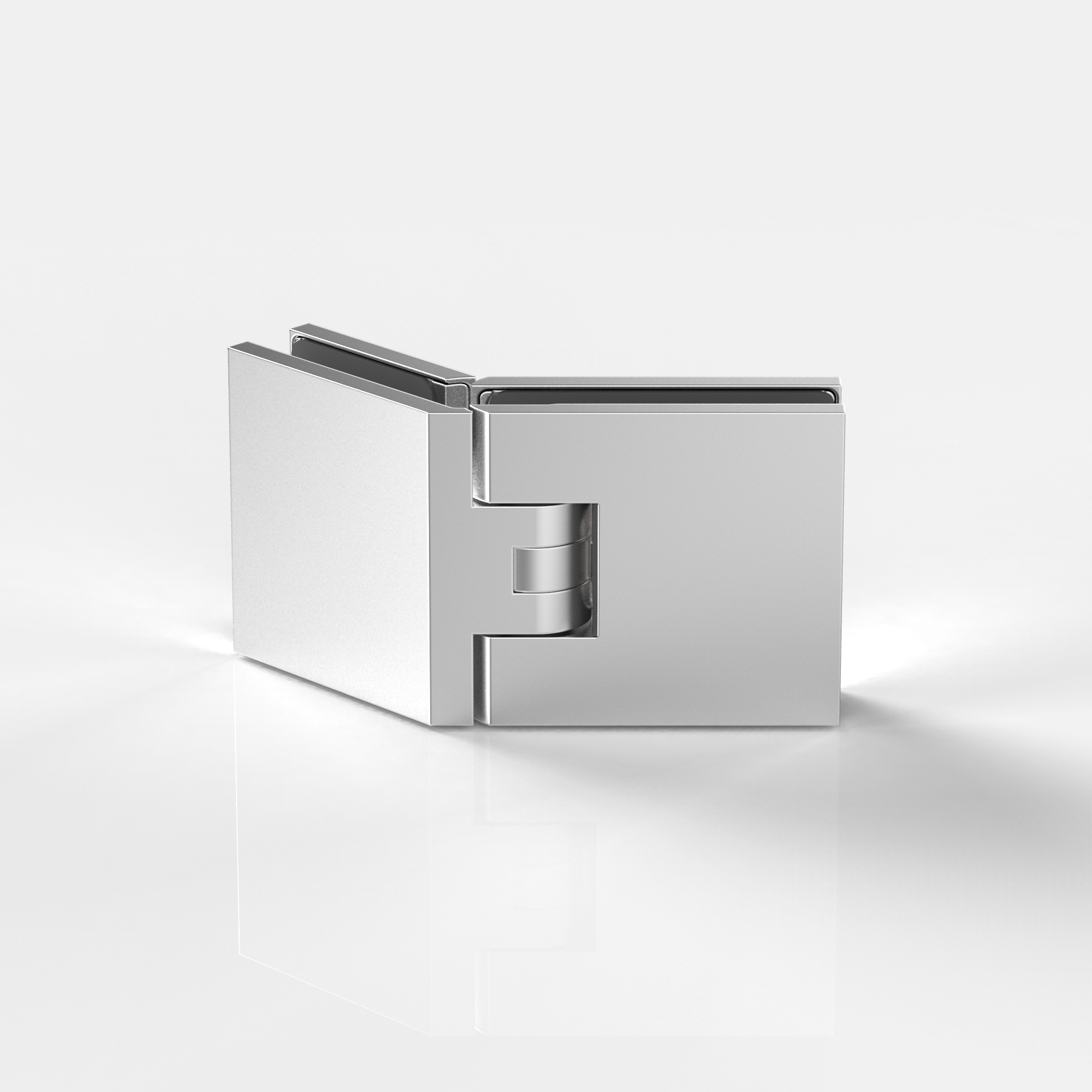 Pendeltürband Glas-Glas 135°