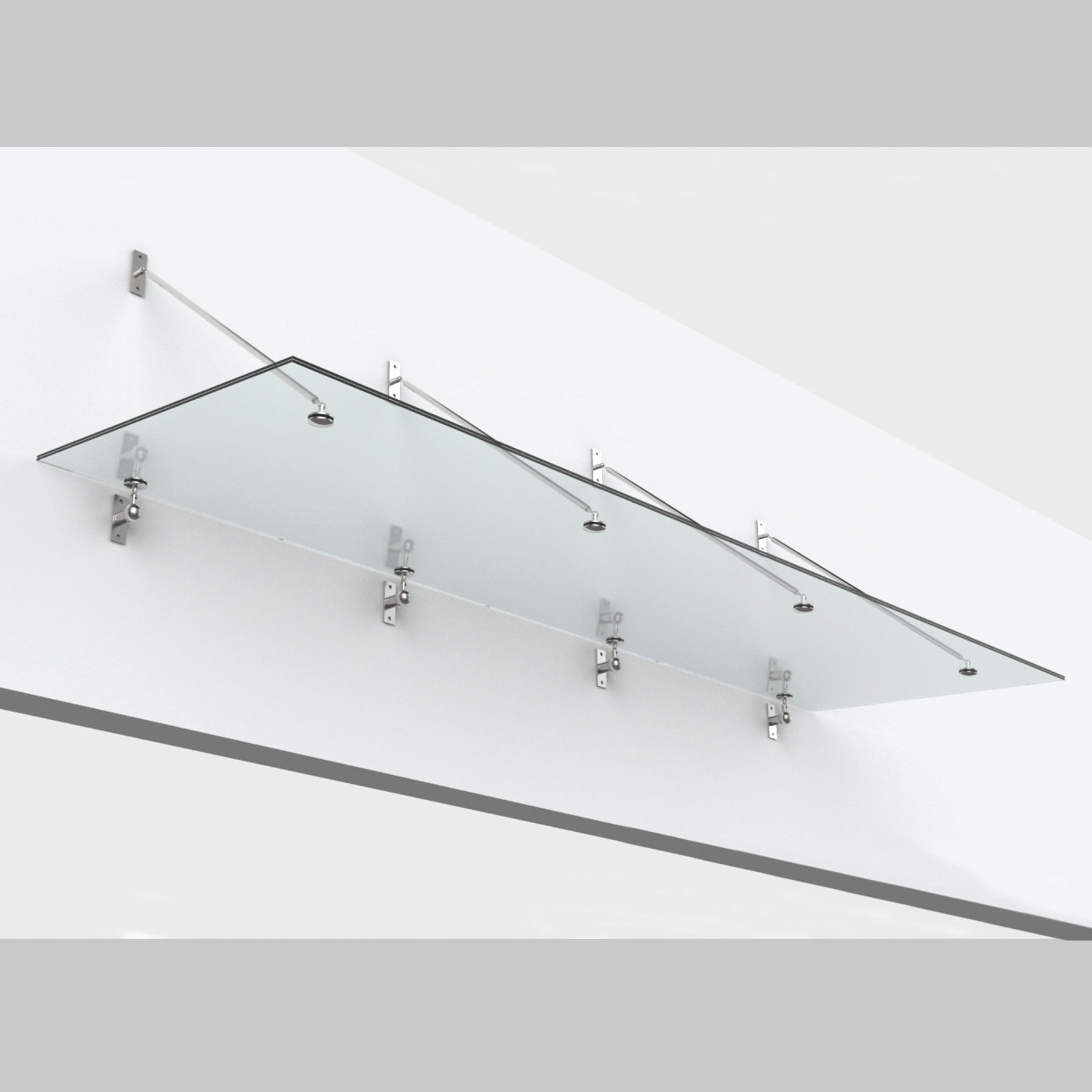 Vordachset Z-04, 4 Zugstangen, 17,52mm