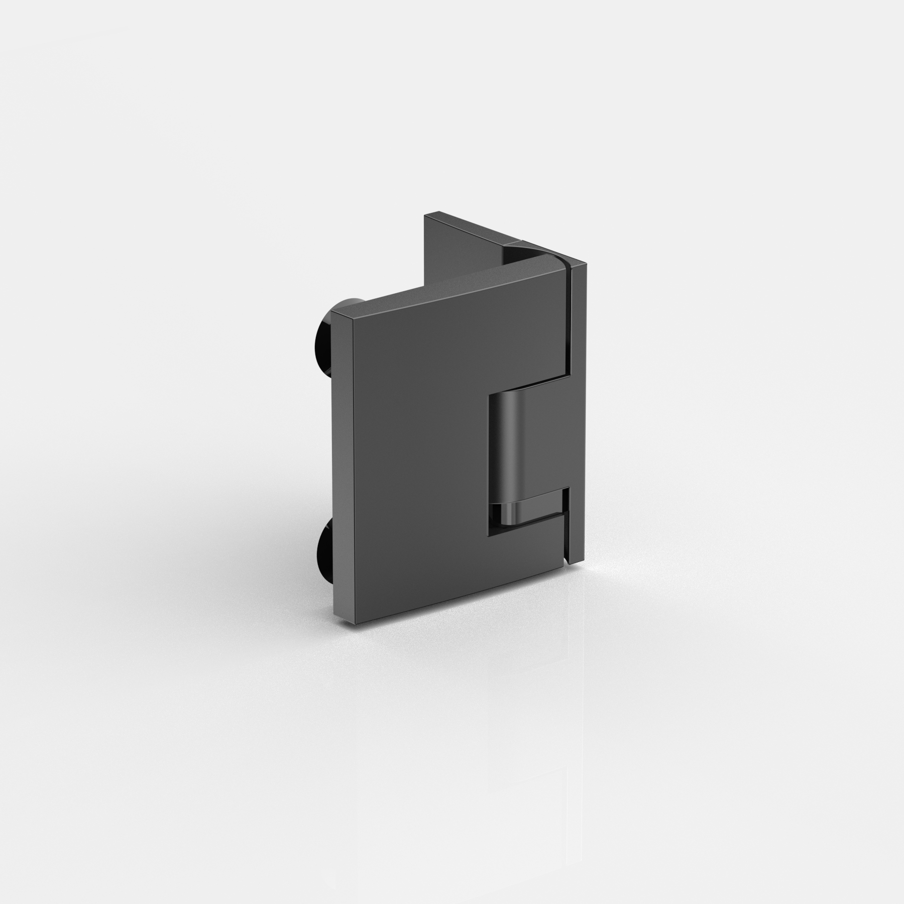 Hebe-Senk-Pendeltürband, flächenbündig, Glas-Wand 90°