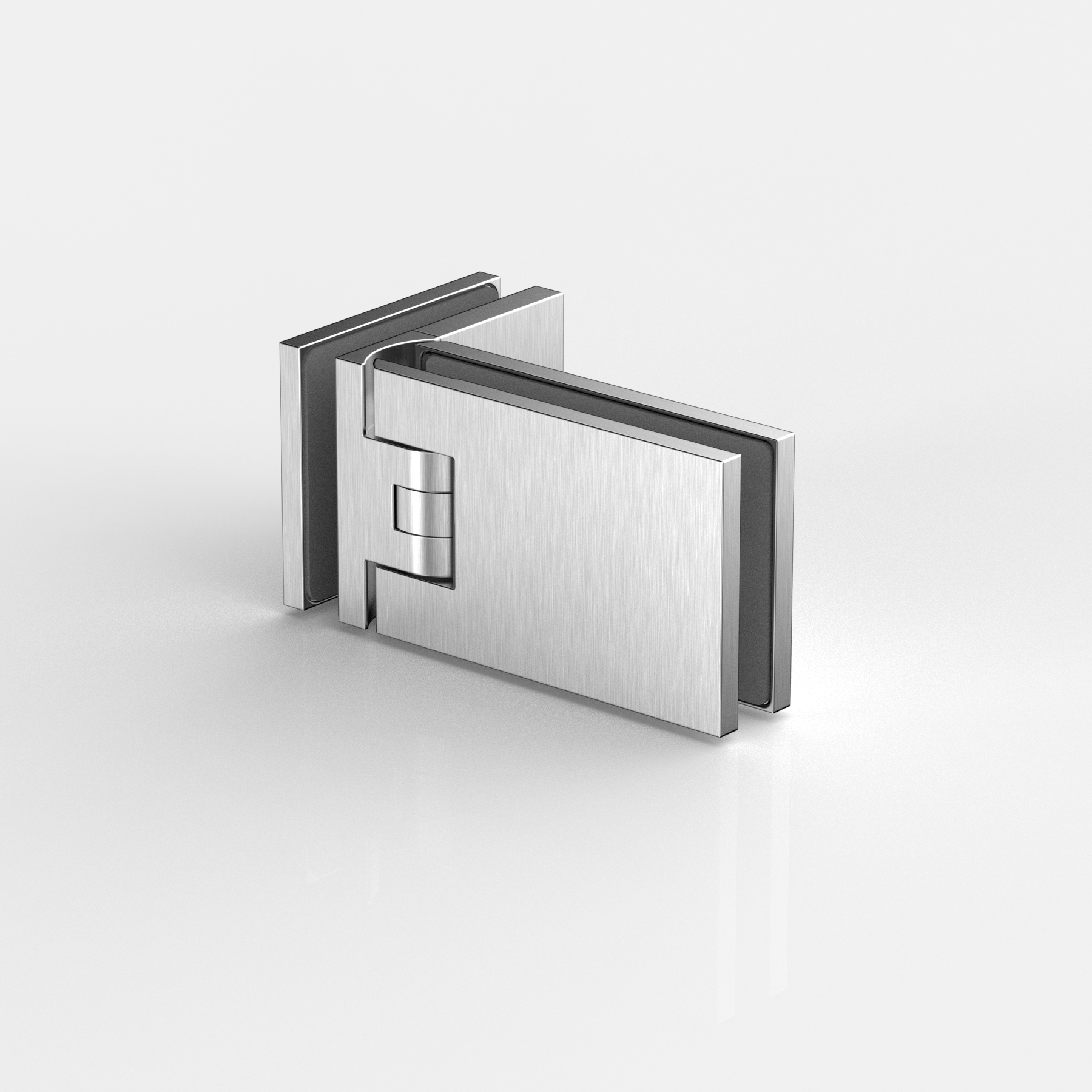 Pendeltürband Glas-Glas 90°