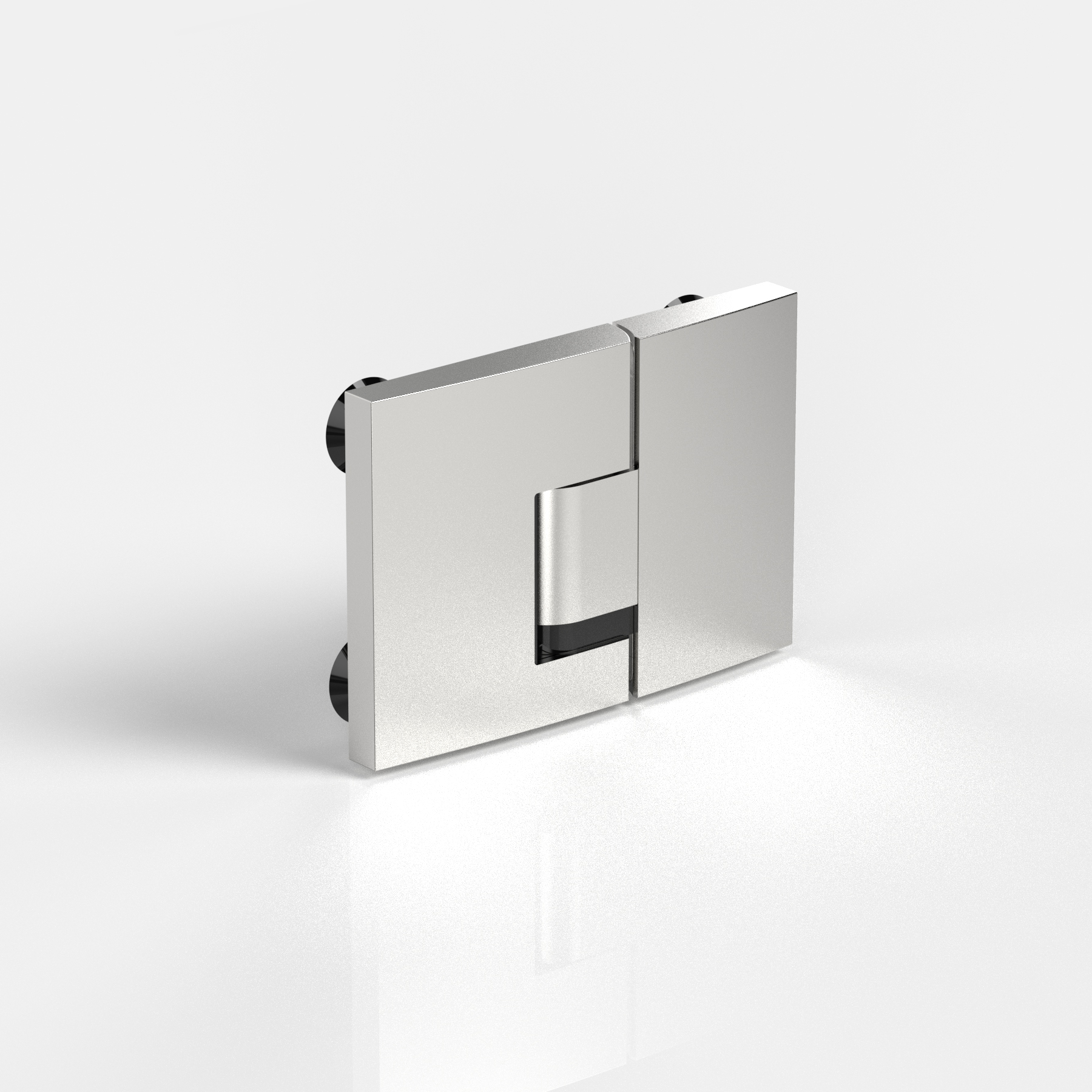 Hebe-Senk-Pendeltürband, flächenbündig, Glas-Glas 180°