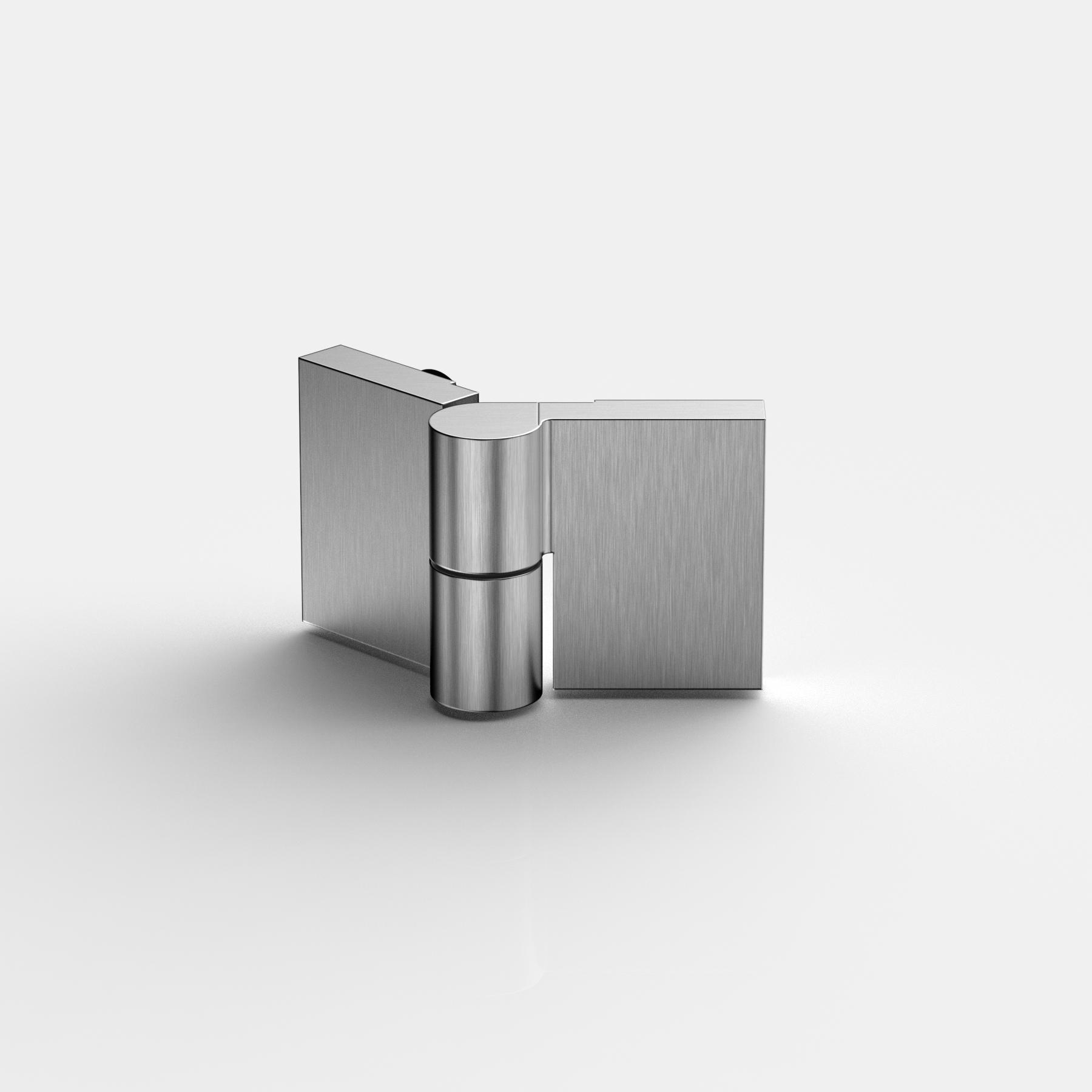 Hebe-Senk-Anschlagtürband, Glas-Glas135°