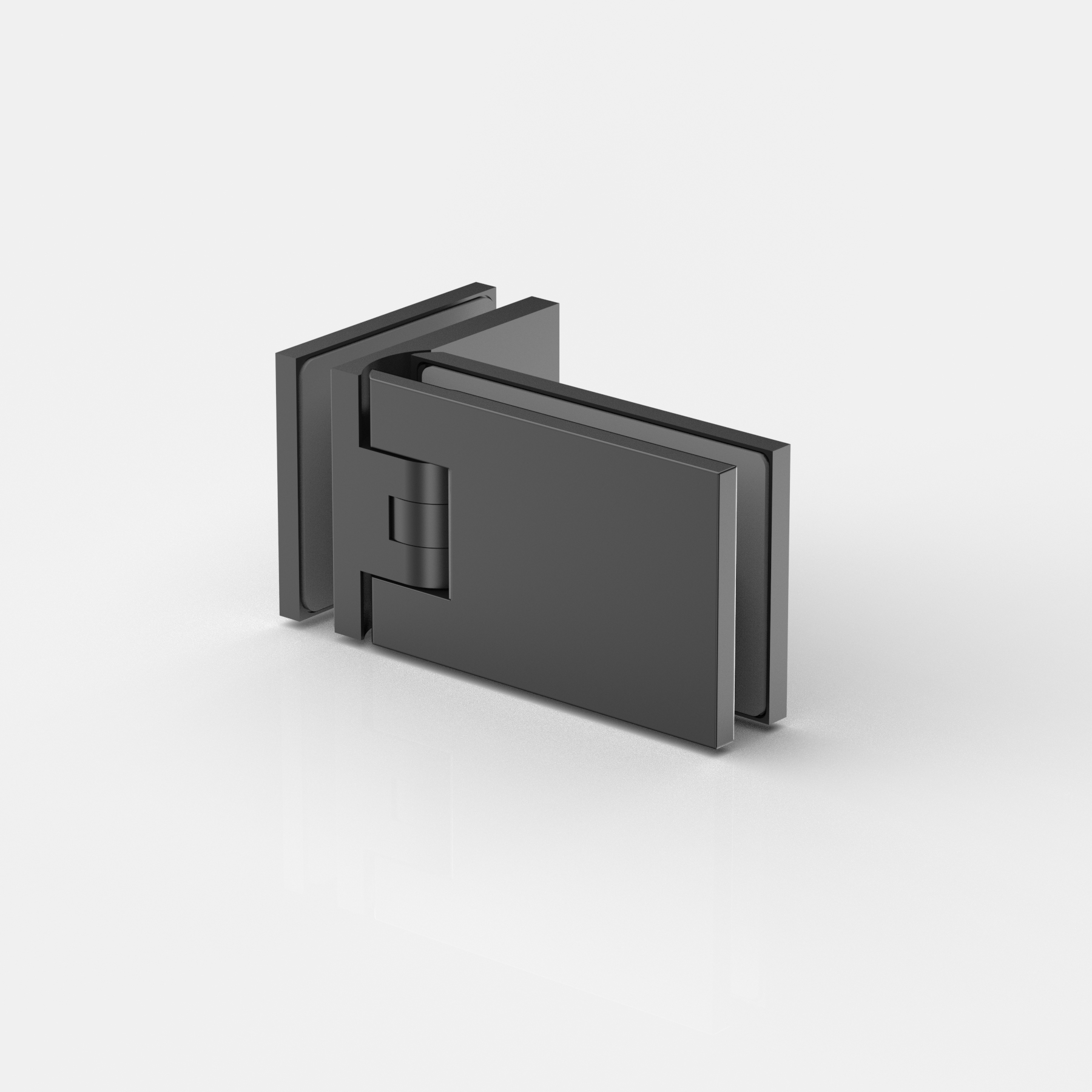 Pendeltürband Glas-Glas 90°