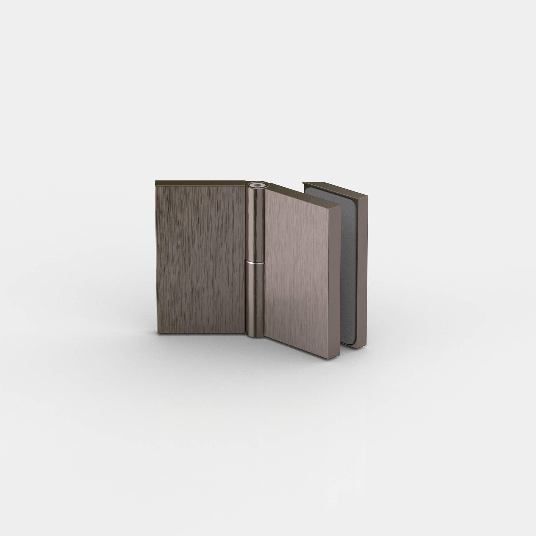 Winkelverbinder Glas-Wand 100-135°