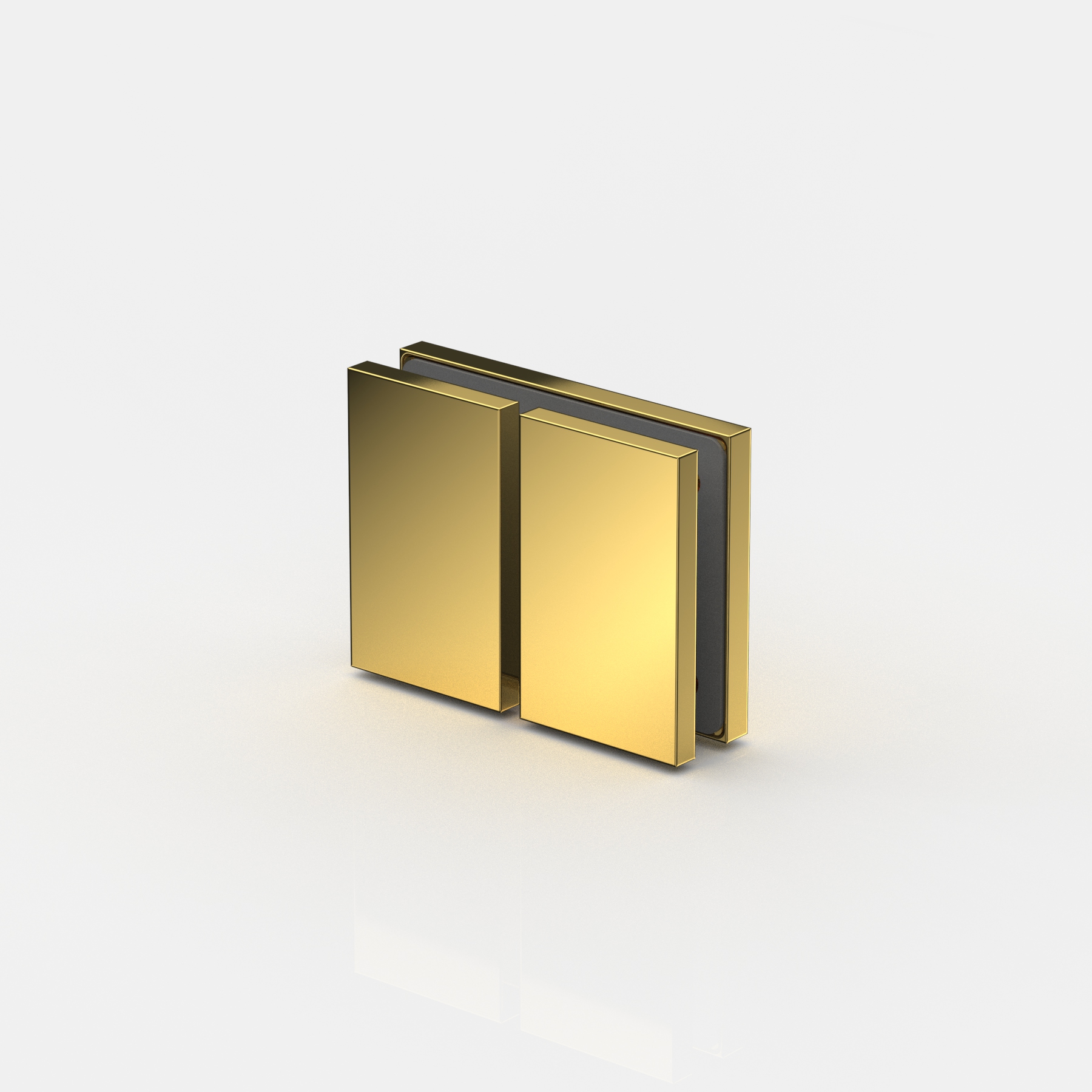 Längsverbinder Glas-Glas 180°