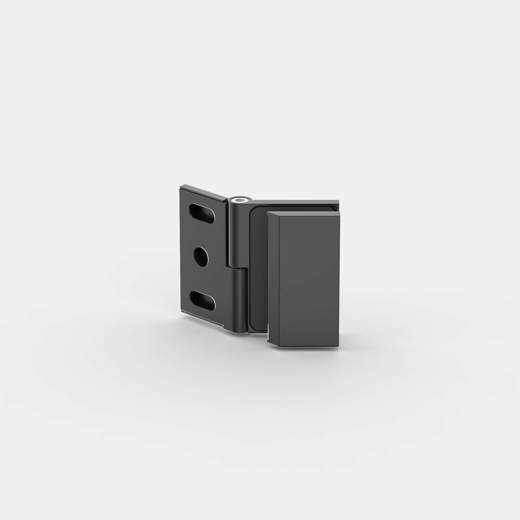 Winkelverbinder Glas-Wand 135°