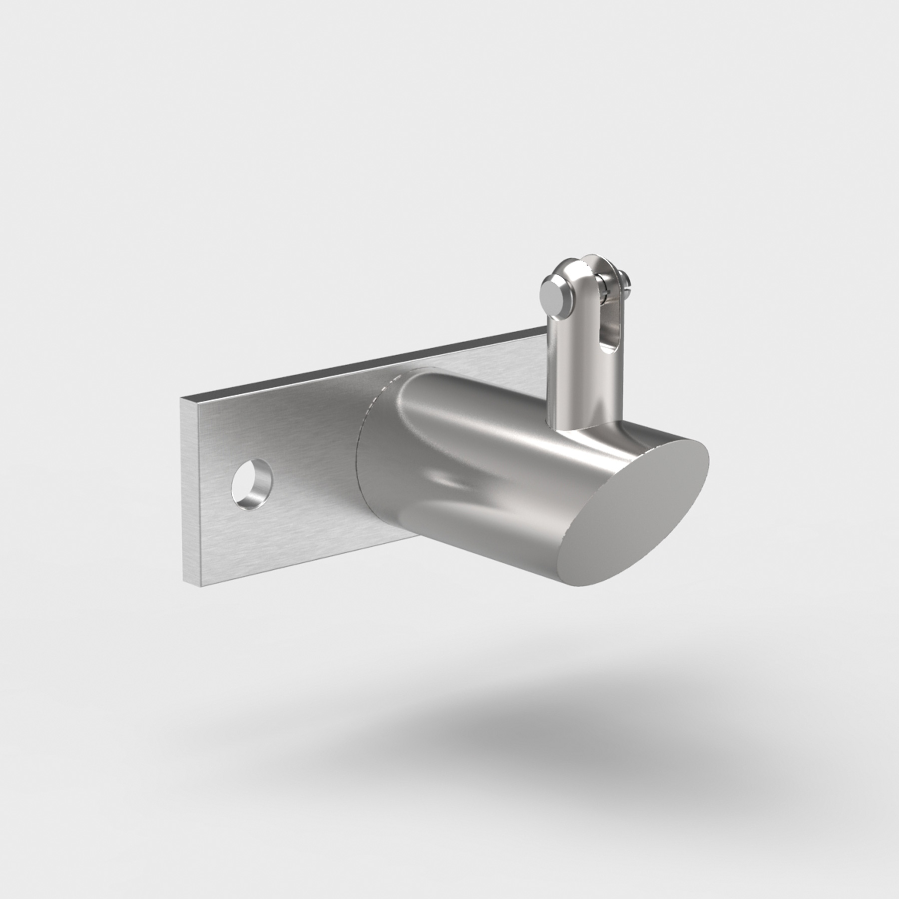 Wandhalter unten, 150x50mm, horizontal