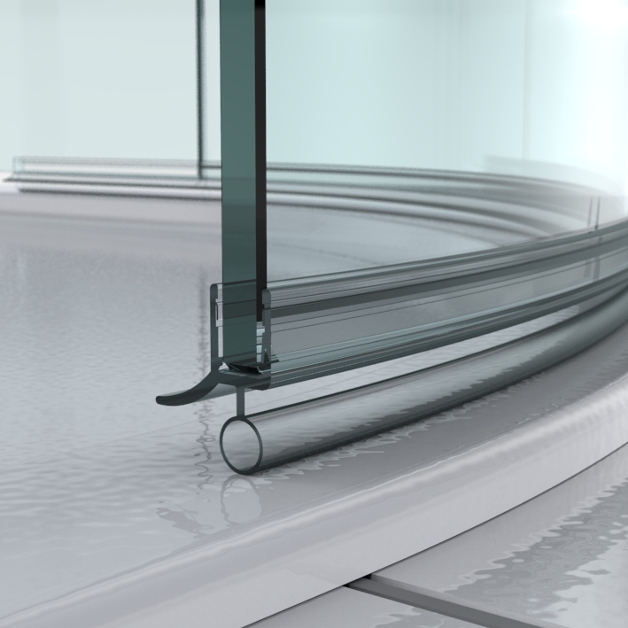 Dichtprofil, gebogen R500-550, 6/8mm