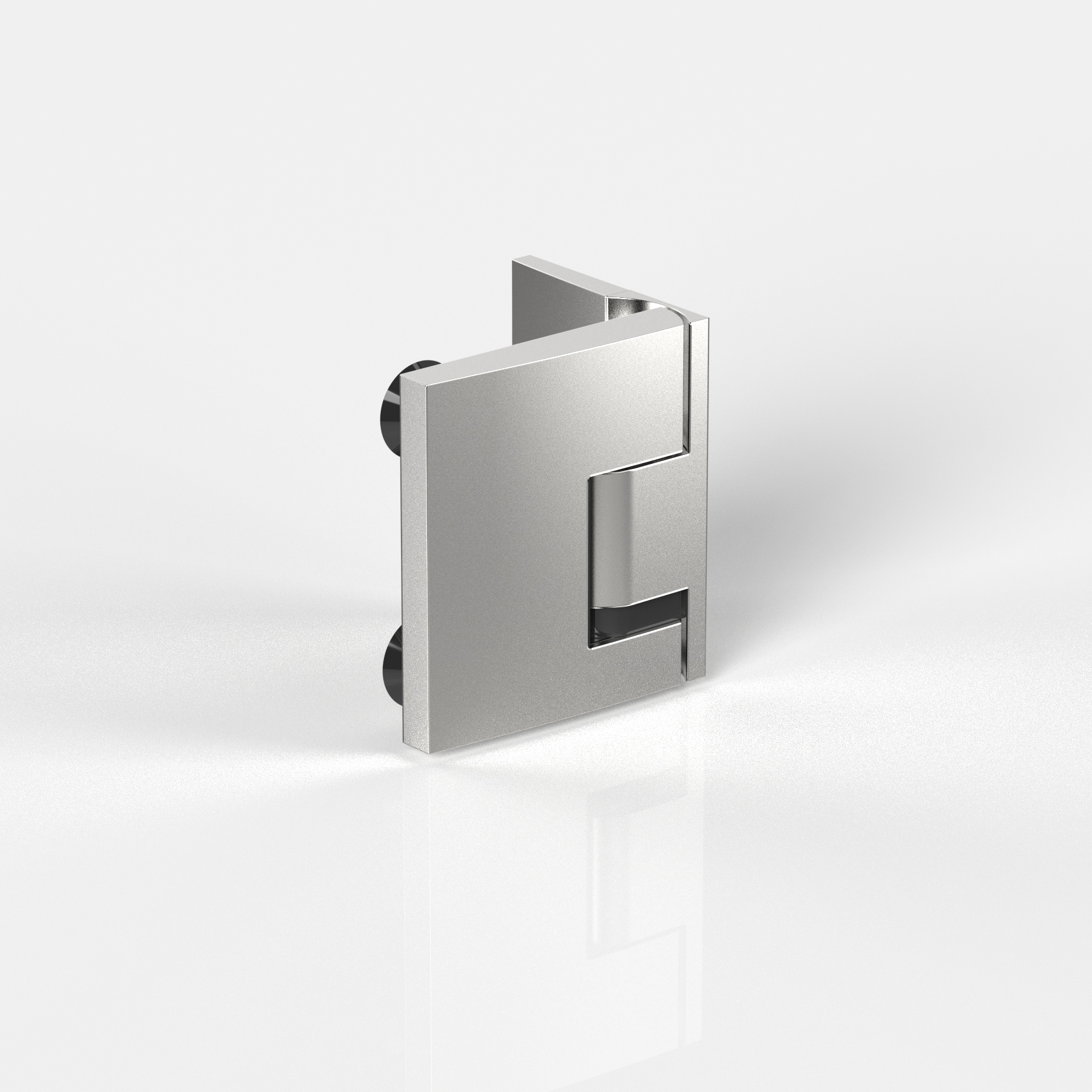 Hebe-Senk-Pendeltürband, flächenbündig, Glas-Wand 90°