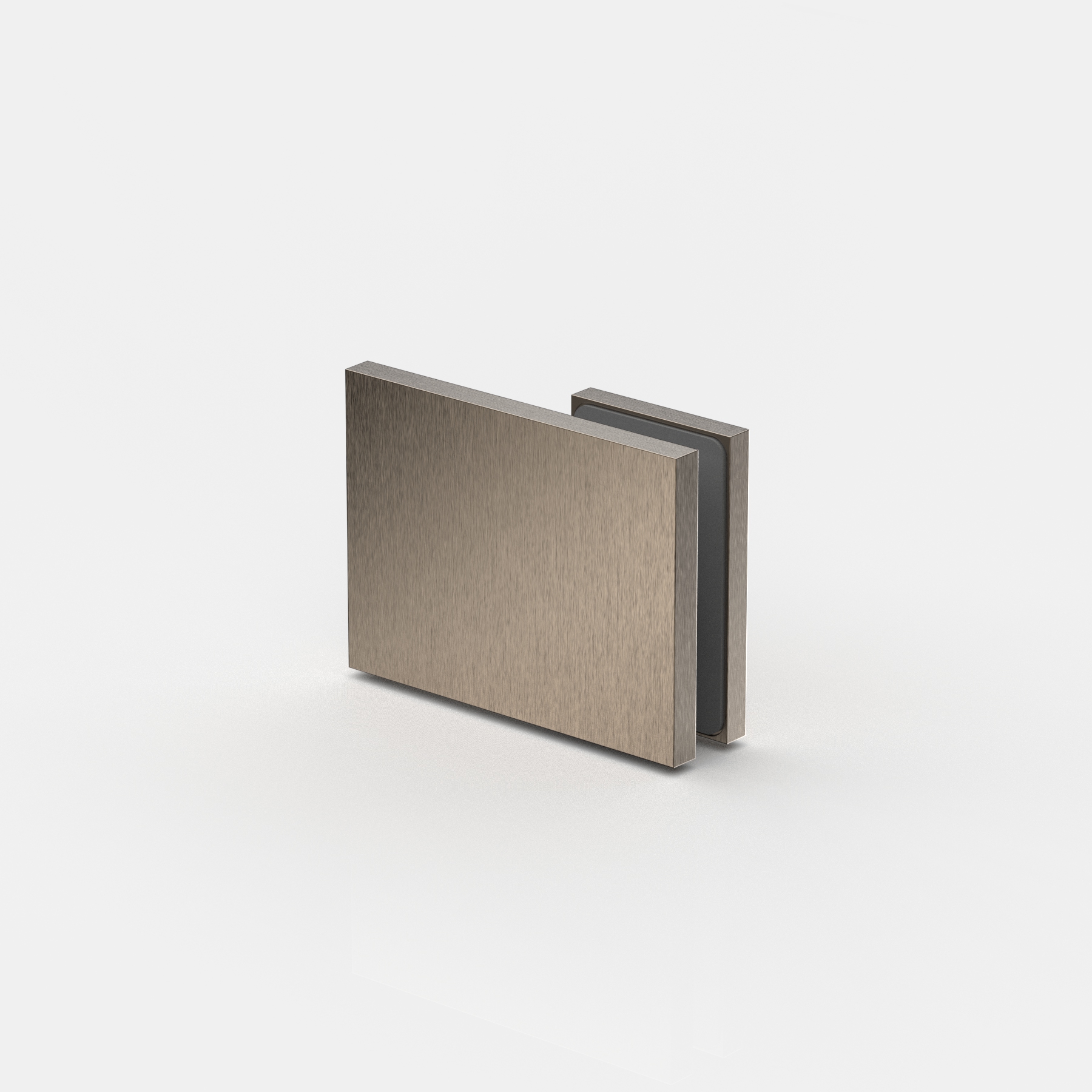 Längsverbinder Glas-Wand 180°