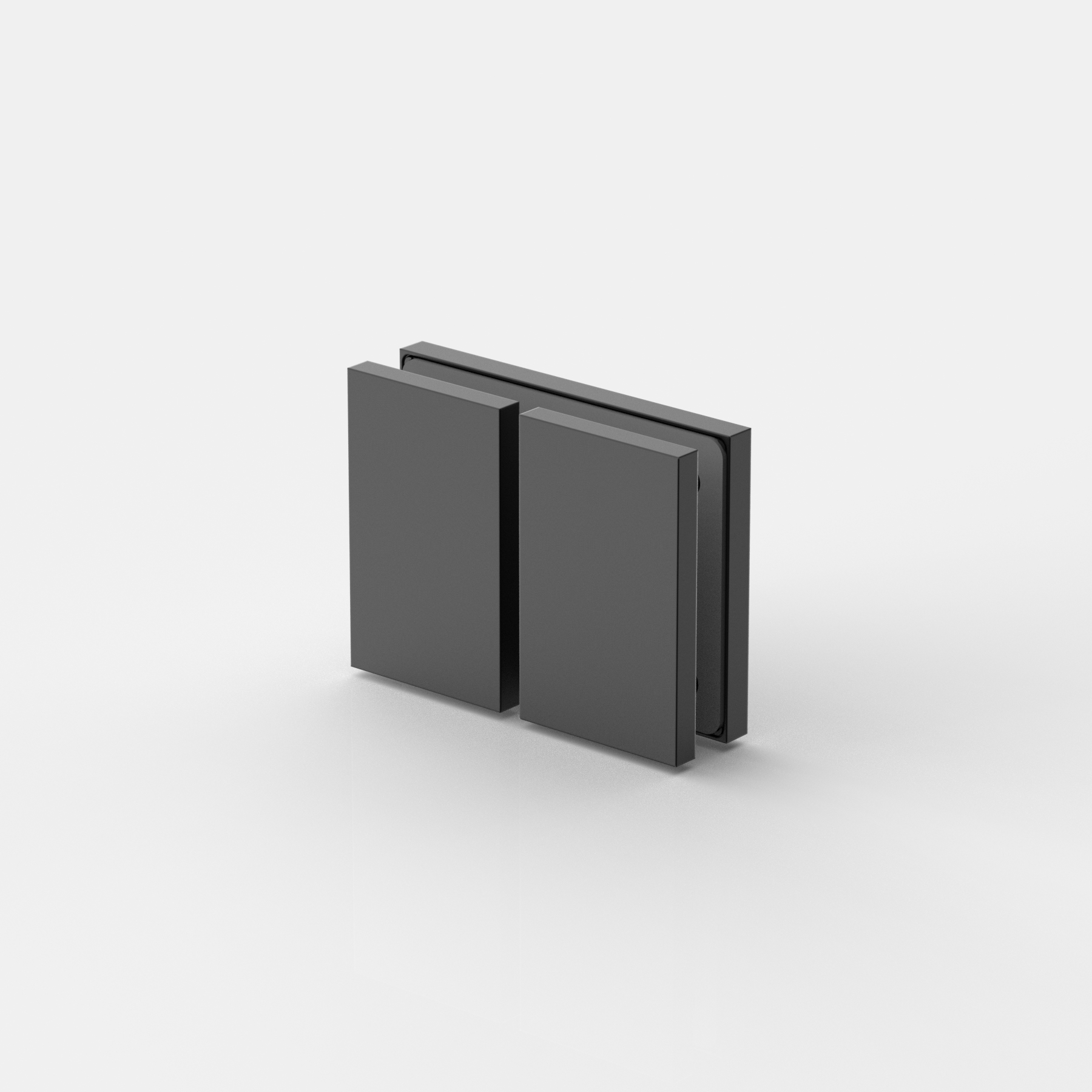 Längsverbinder Glas-Glas 180°