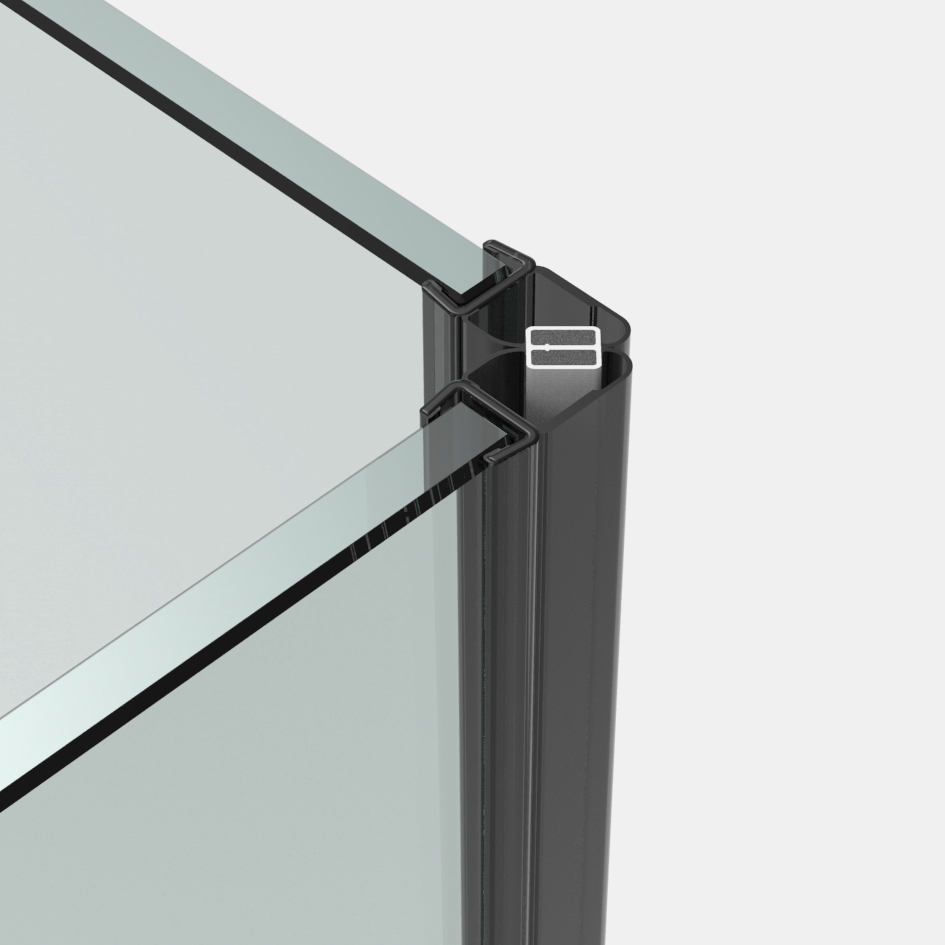 Magnetschienenset F.90°(2X45°)