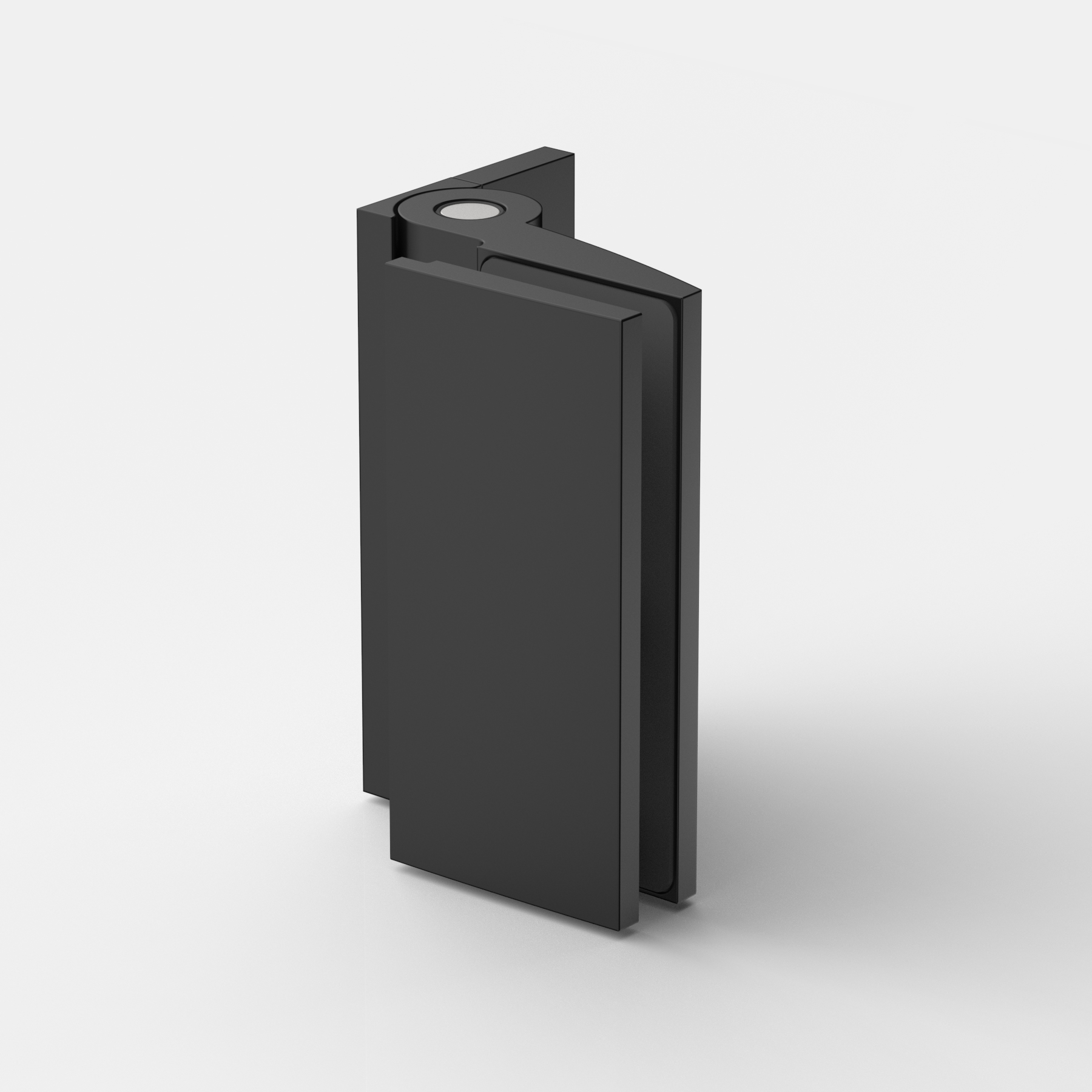 Anschlagtürband Glas-Wand 90°