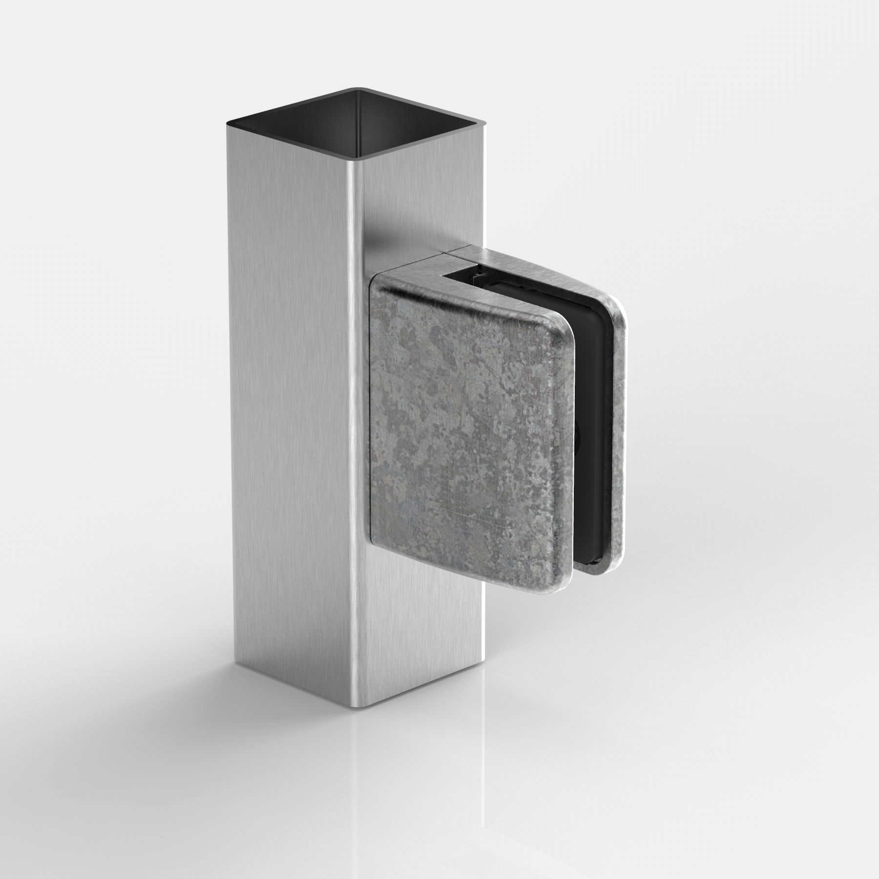 Klemmbefestigung, 48x60mm, 8-8,76mm