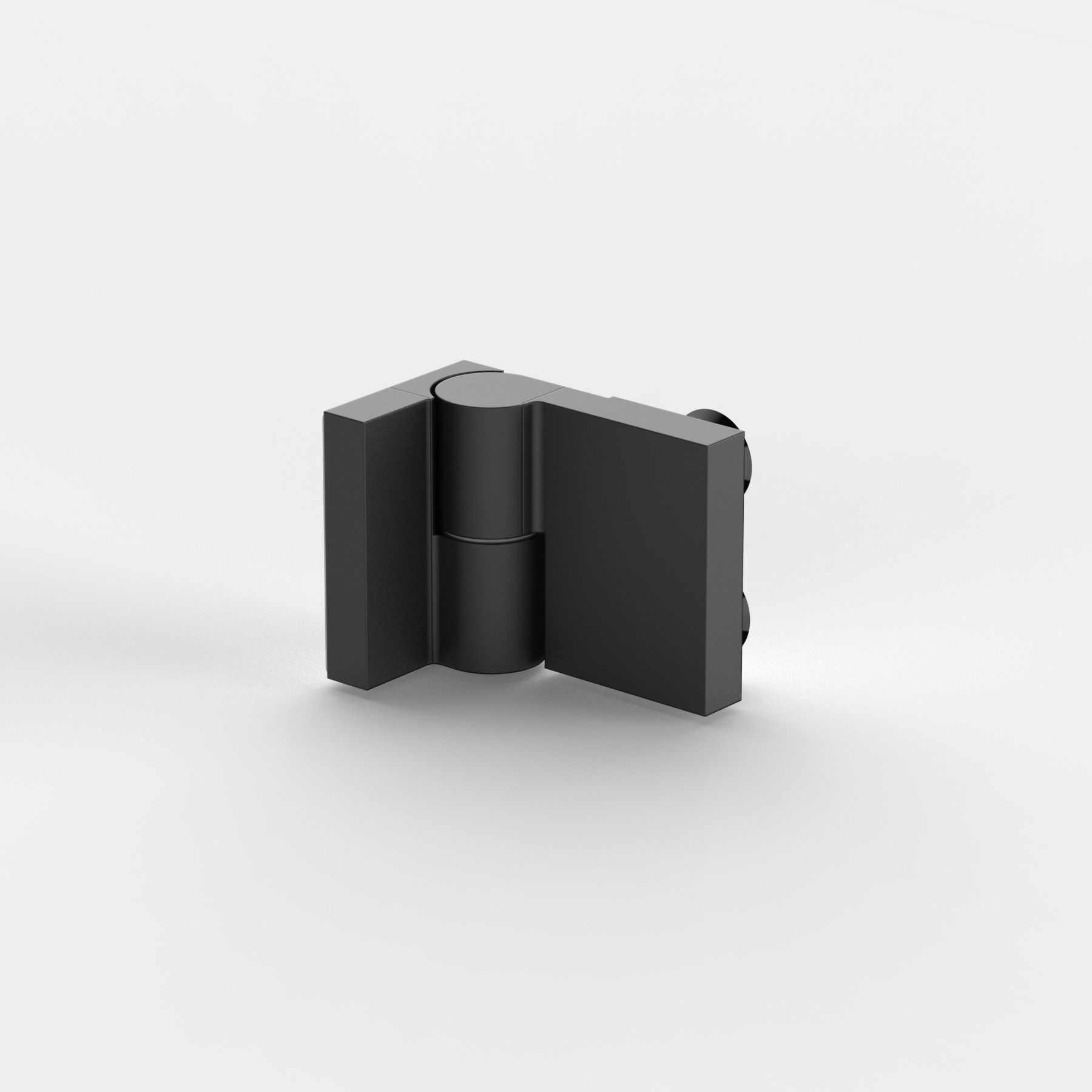 Hebe-Senk-Anschlagtürband, Glas-Wand90°