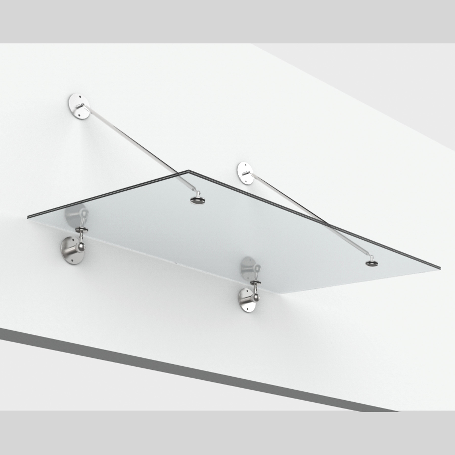 Vordachset Z-03, 2 Zugstangen, 13,52mm