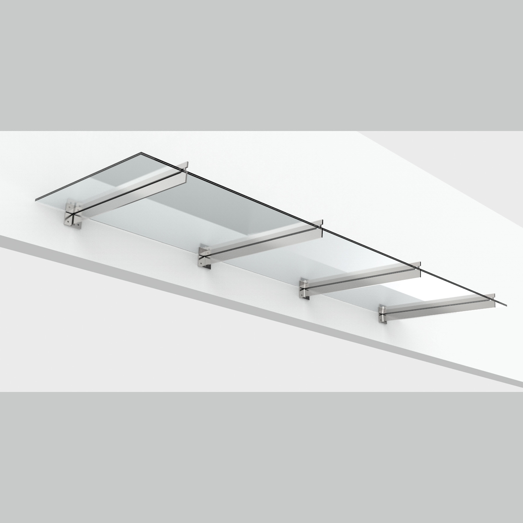 Vordachset S-04, 4 Schwerter, 17,52mm