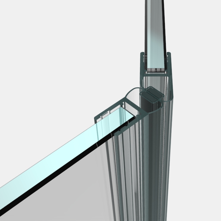 Magnetschienenset 135°(45°/180°),10/12mm