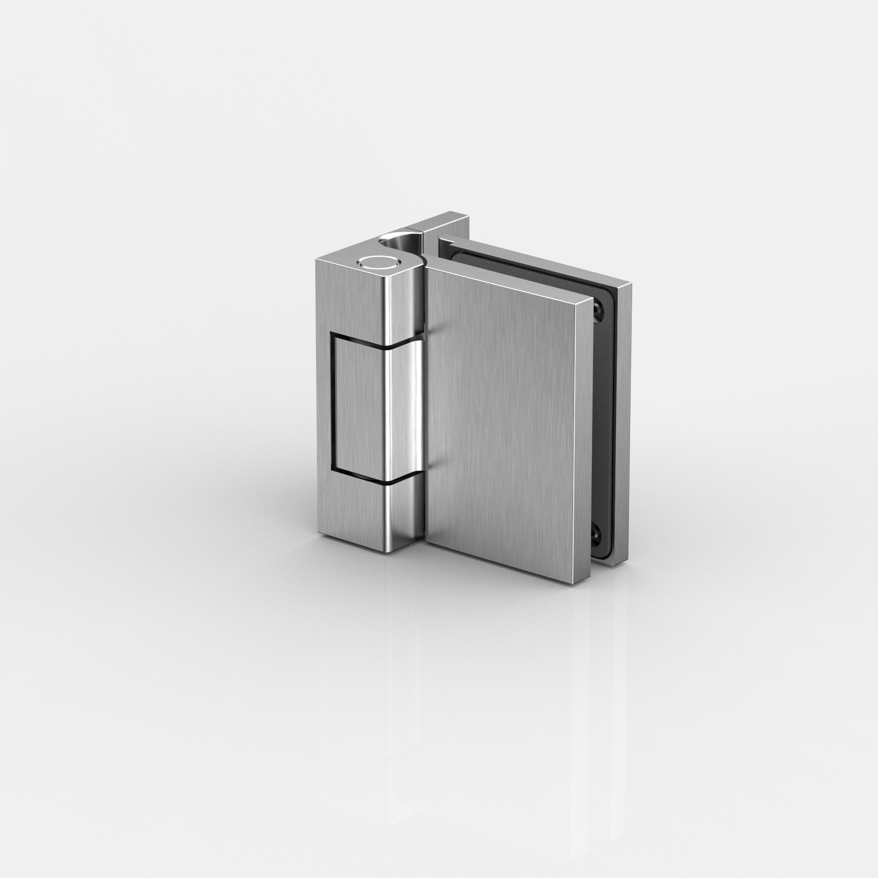 Anschlagtürband Glas-Wand 90°