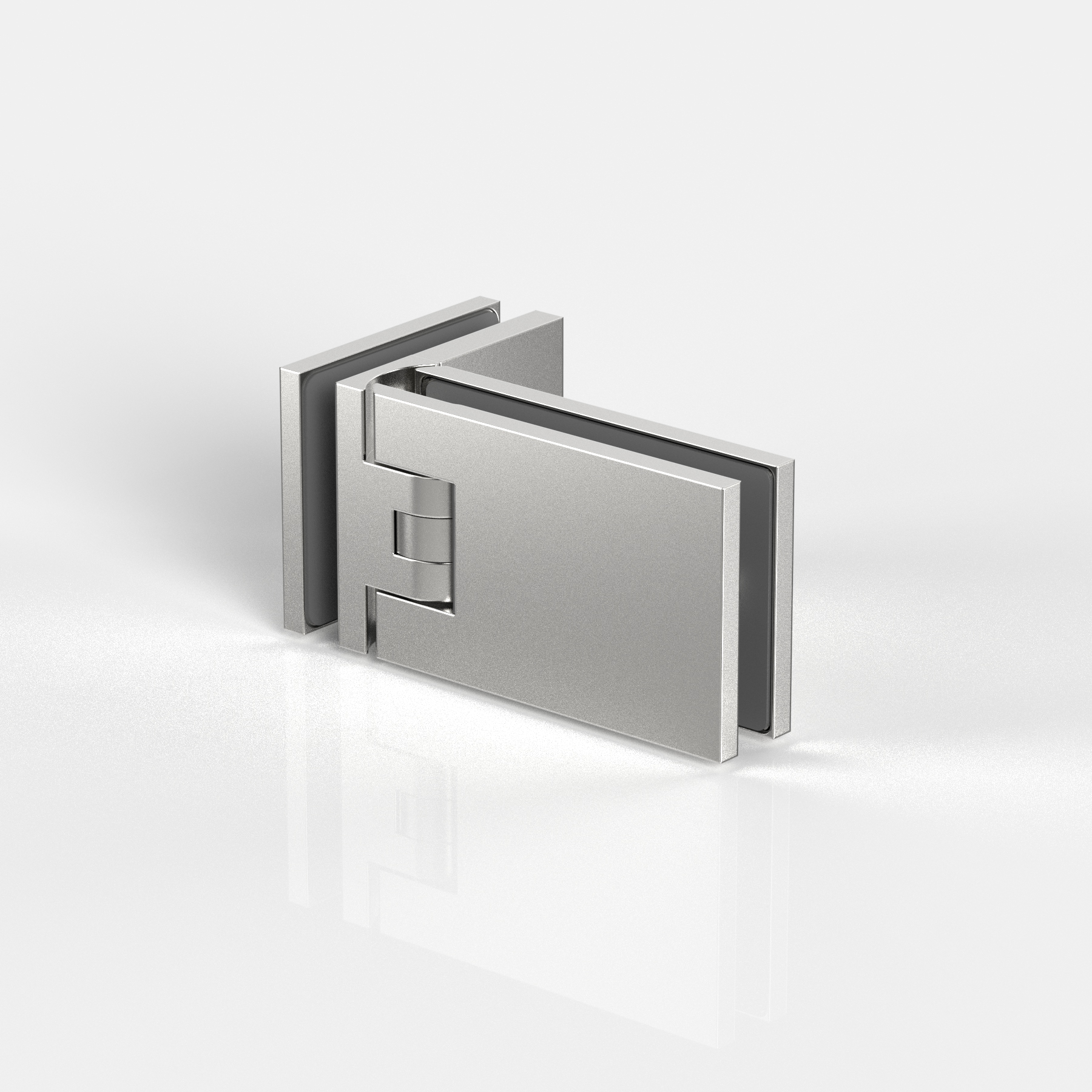 Pendeltürband Glas-Glas 90°