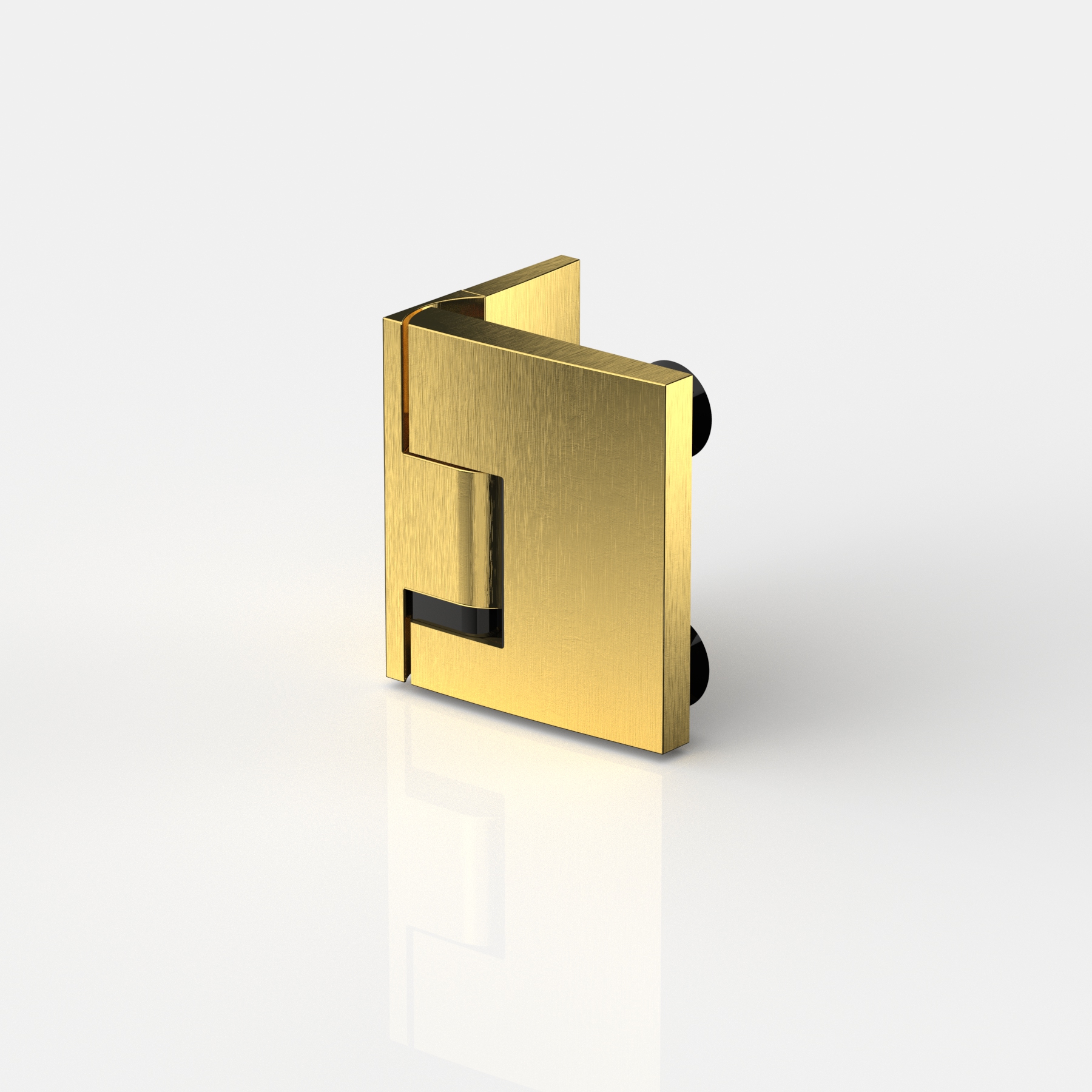 Pavone – shower swing door hinge glass-wall 90°