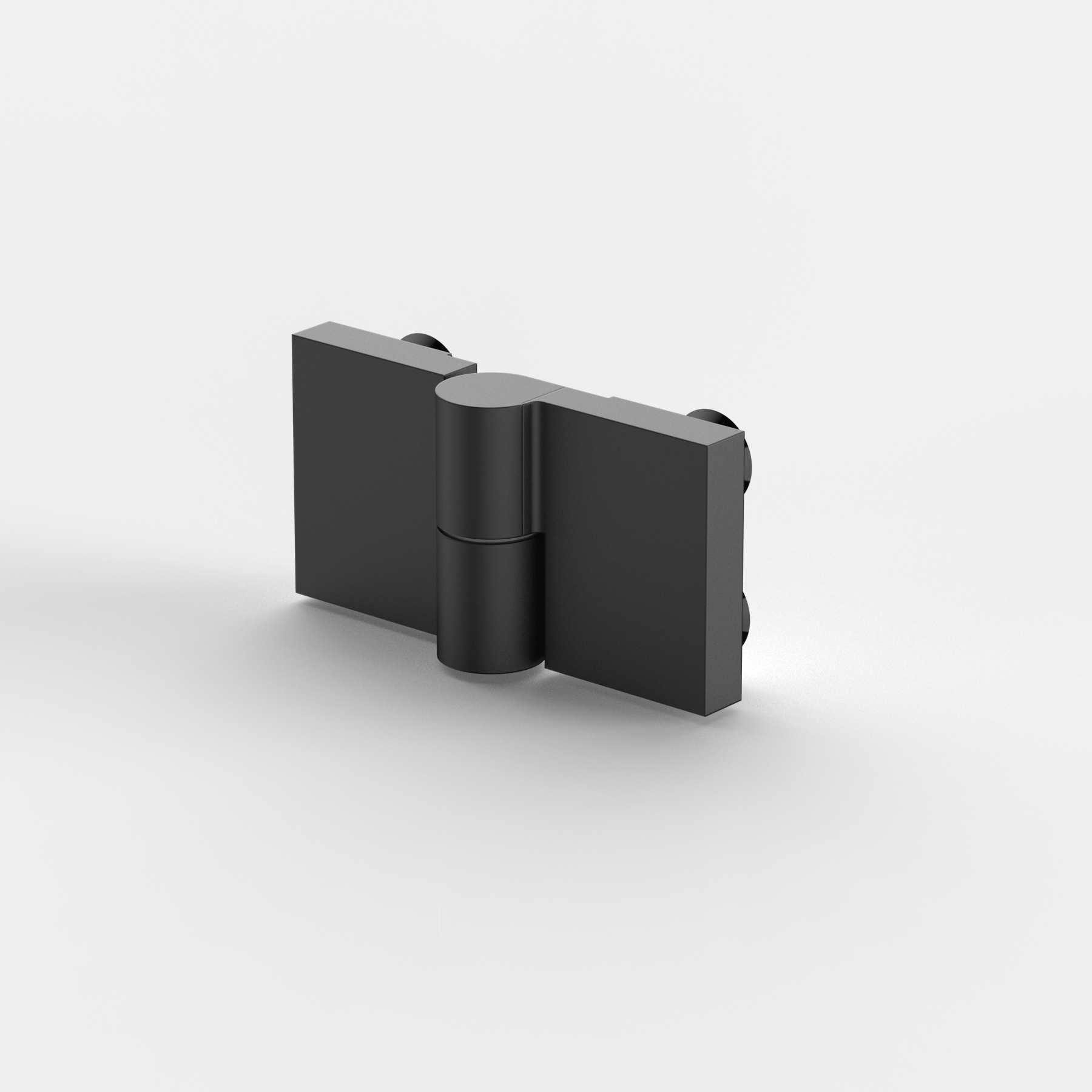 Hebe-Senk-Anschlagtürband, Glas-Glas180°