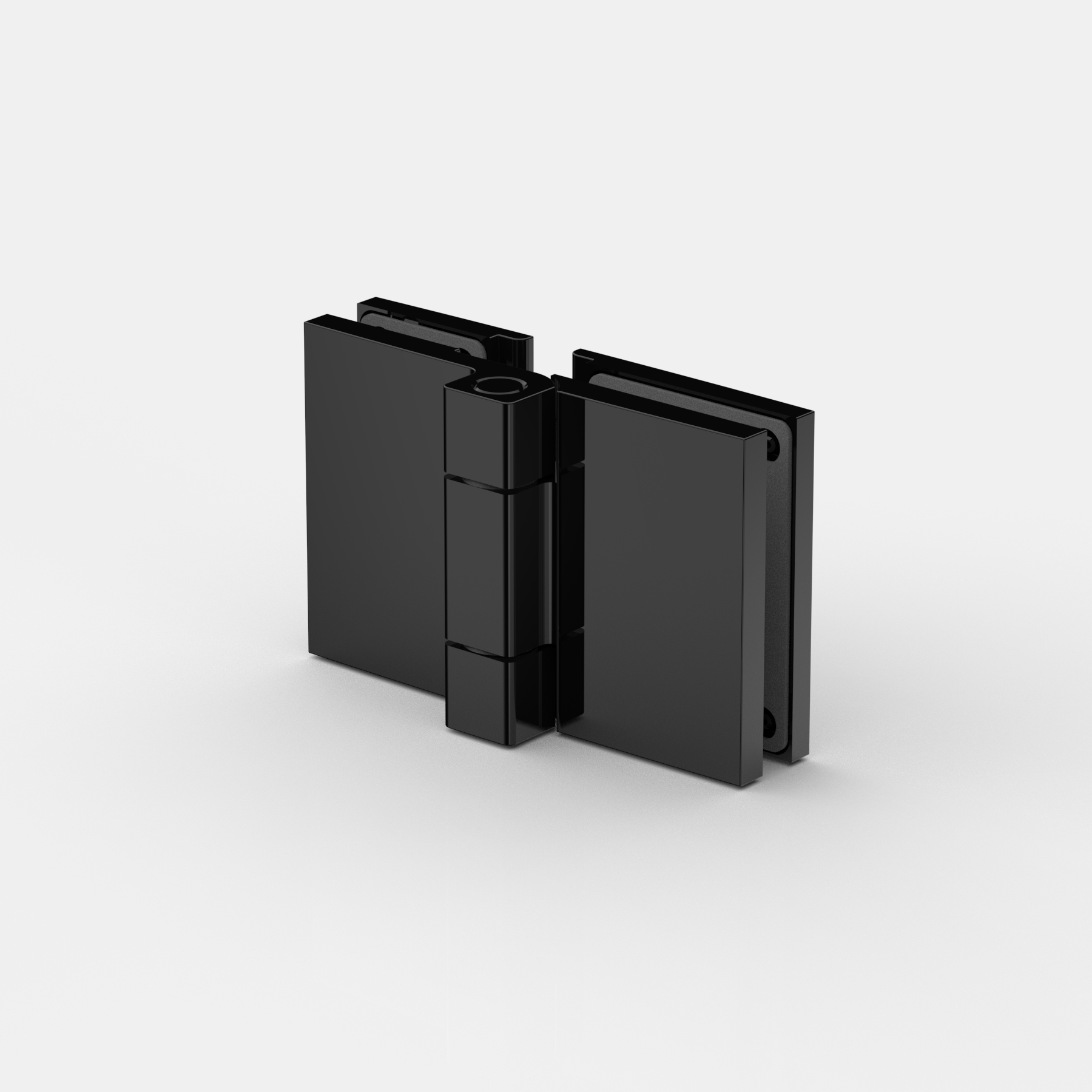 Anschlagtürband Glas-Glas 180°