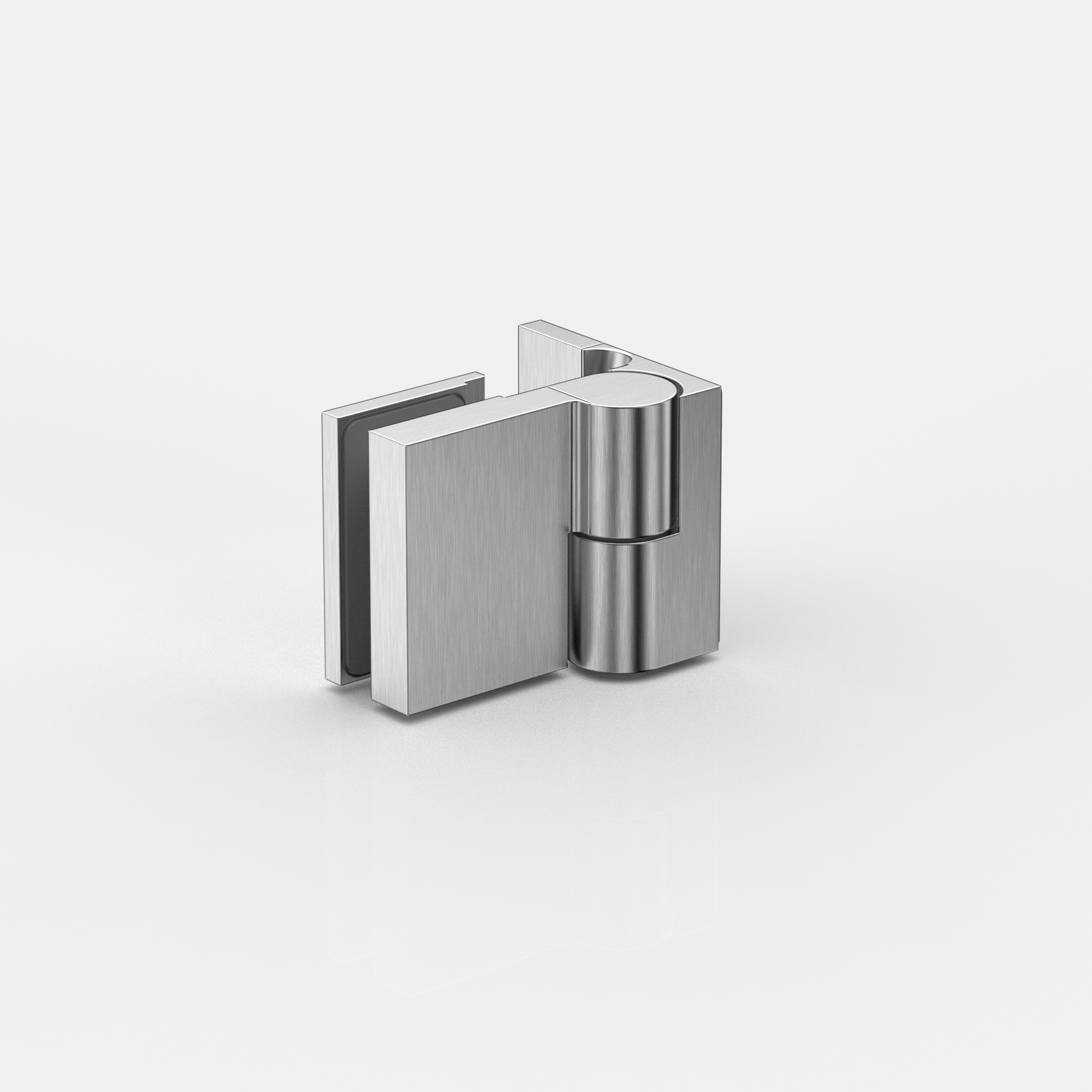 Hebe-Senk-Anschlagtürband, Glas-Wand90°