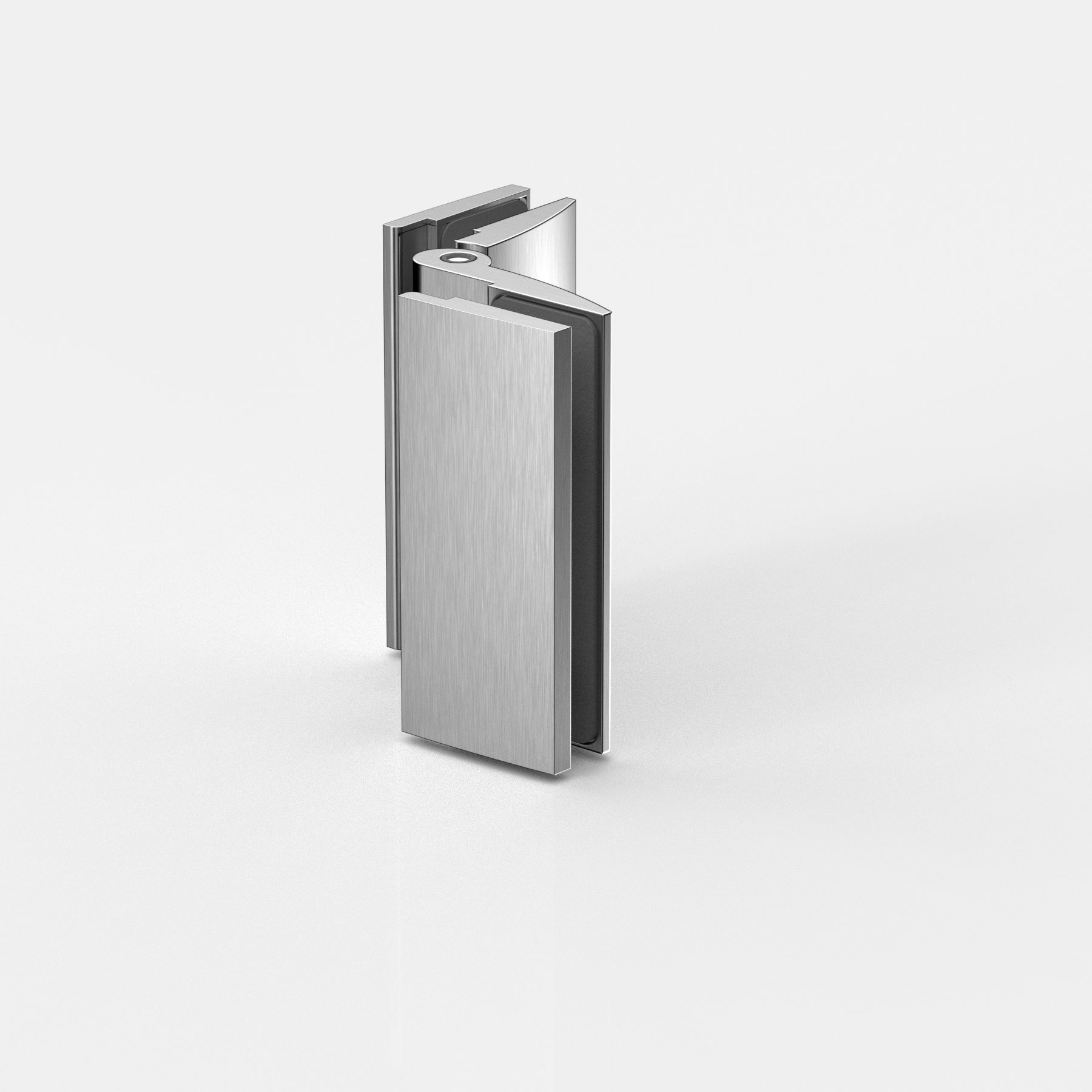 Anschlagtürband Glas-Glas 90°