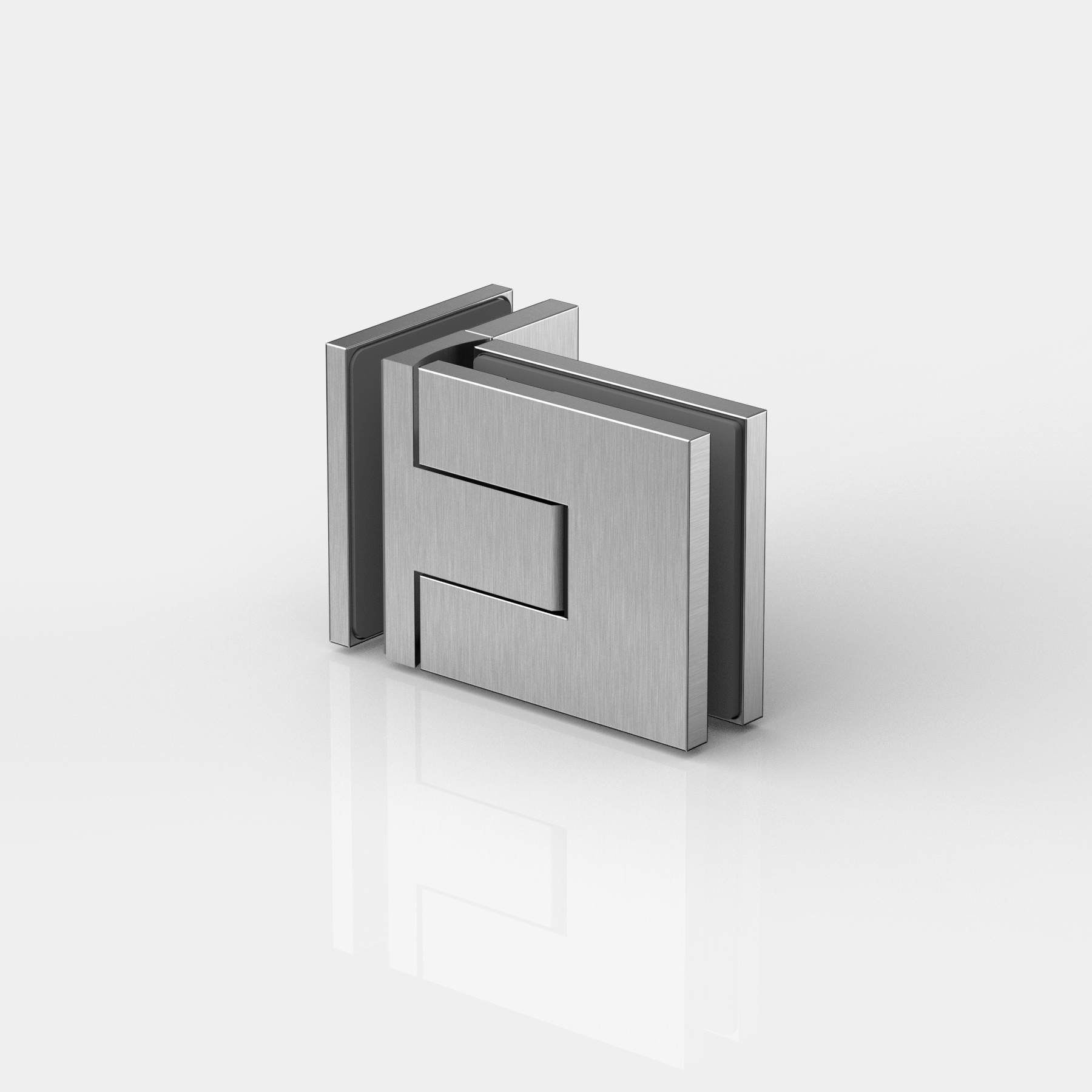 Pendeltürband Glas-Glas 90°